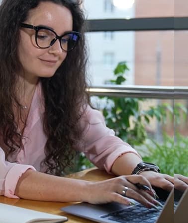 ParadigmWorks team member at work
